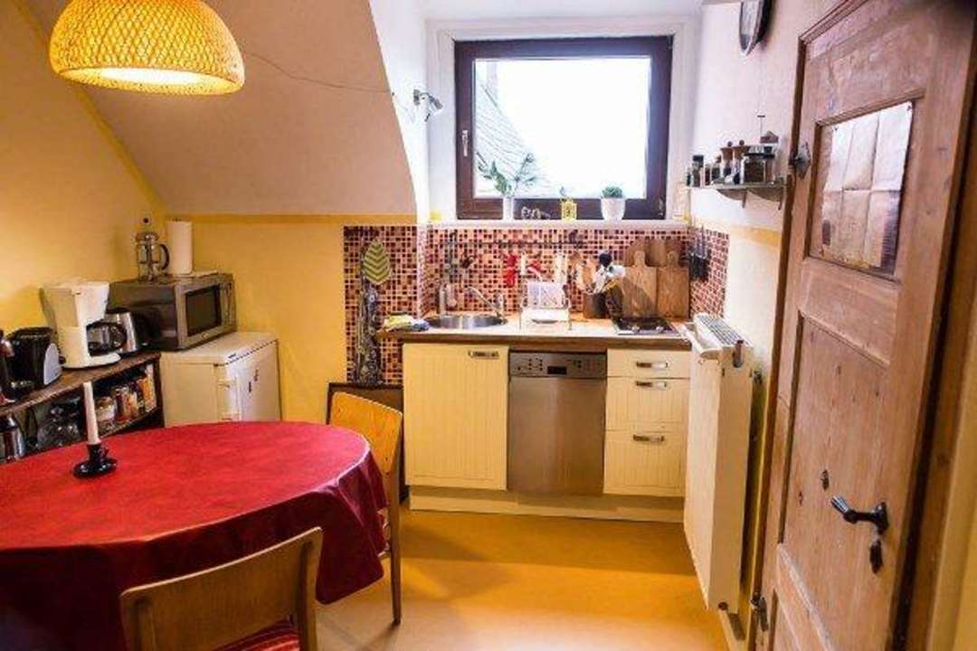Kueche Ferienwohnung Zum Trappen Arnstadt