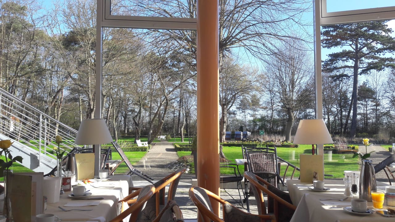 Frühstücksblick Seehotel Großherzog von Mecklenburg