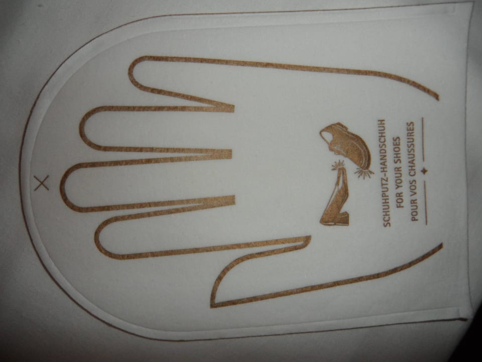 Schuhputzhandschuh Hotel Krämerbrücke Erfurt