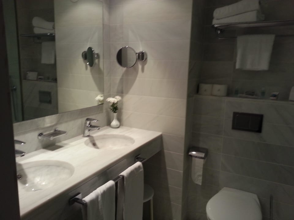 Doppelwaschbecken und Fön Hipotels Hipocampo Playa