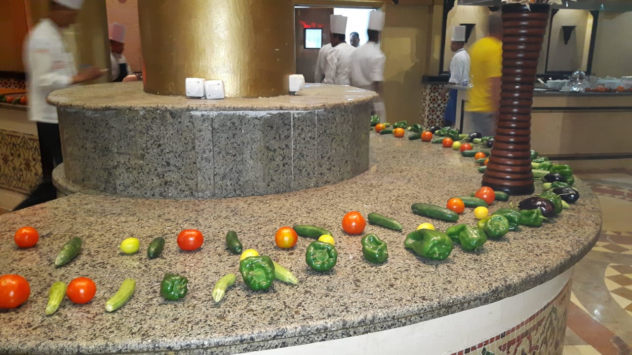 Und wieder ein super Büffet Youssry Sentido Mamlouk Palace Resort
