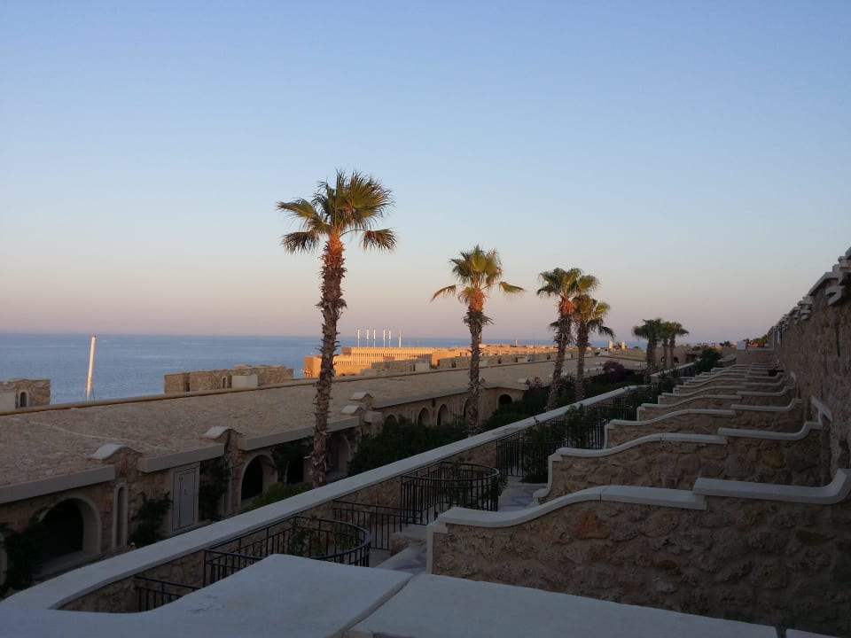 Aussicht vom eigenen Balkon  Pickalbatros Citadel Resort