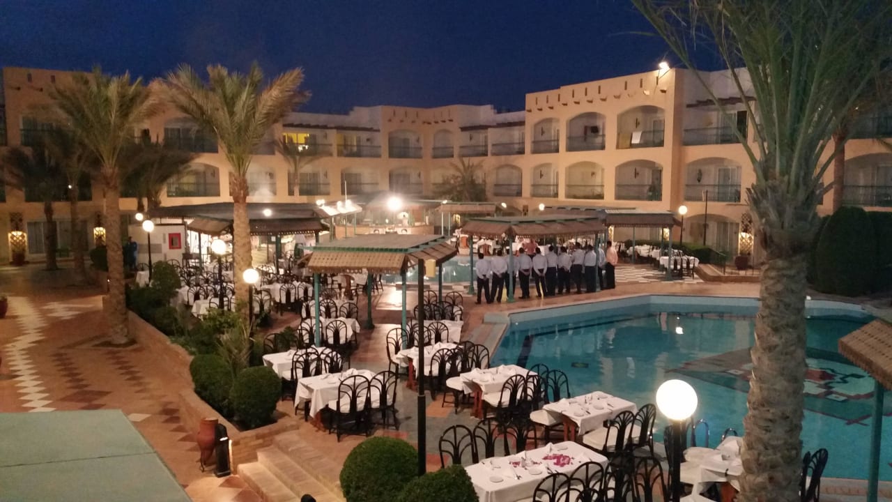 Blick vom Zi.228 Vorbereitung Abendessen Bel Air Azur Resort - Adults only