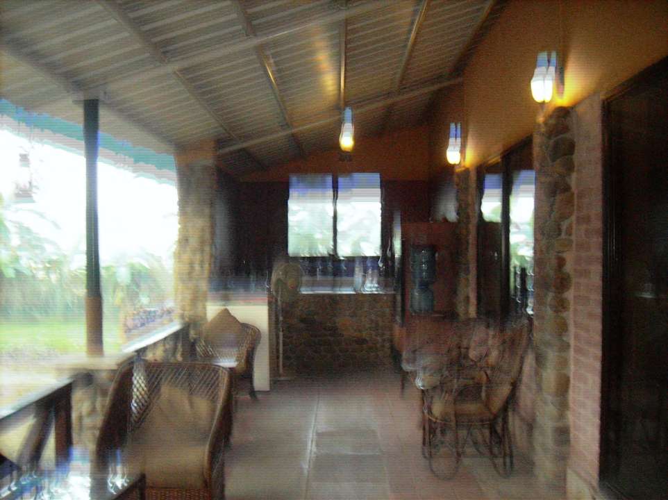 Restaurantterrasse Hotel Maruni Sanctuary Lodge