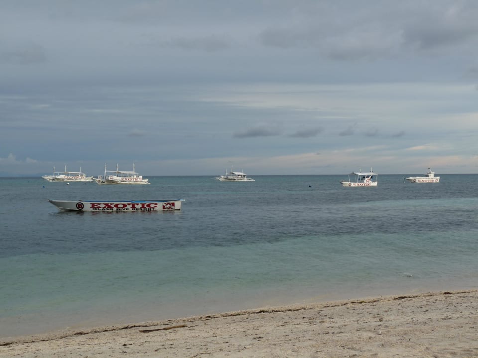 Tauchboote vom Hotel Hotel Malapascua Island Exotic Dive Resort