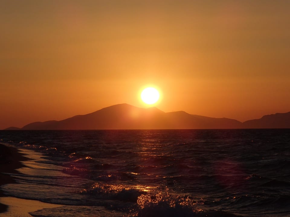 Sonnenuntergang Hotel Tigaki Beach