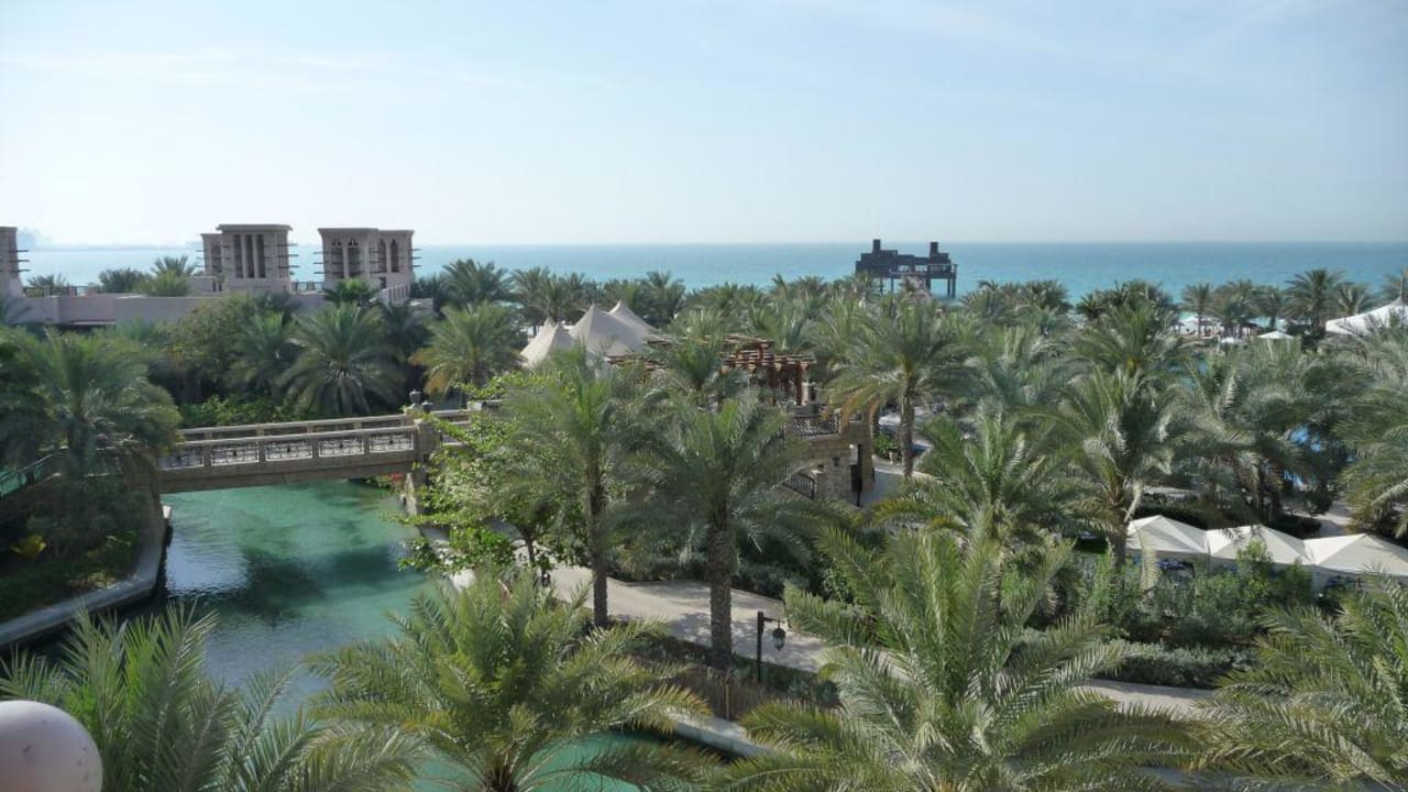 Ausblick vom Balkon Jumeirah Al Qasr