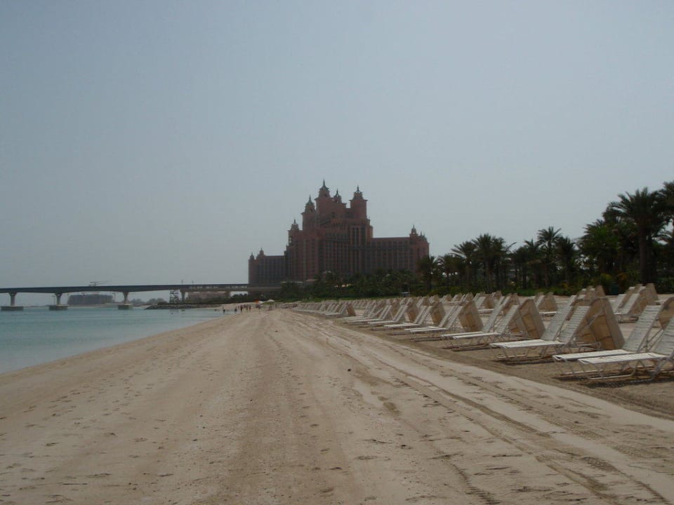 Einsamer Strand Atlantis, The Palm