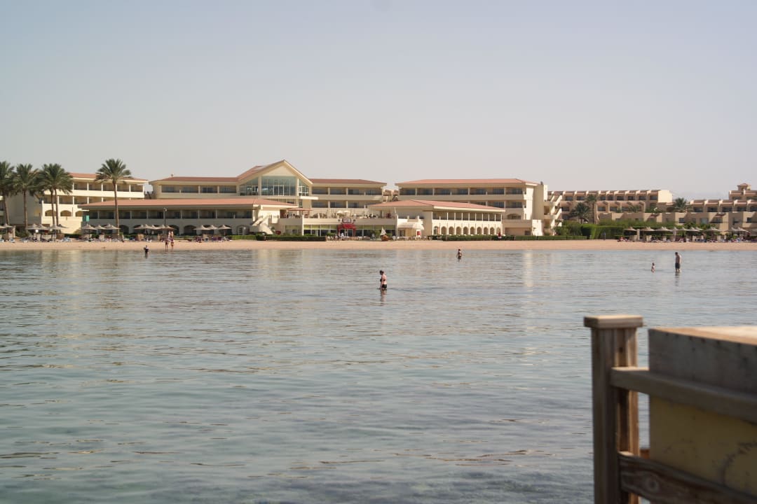 Bick zum Hotel vom Steack Cleopatra Luxury Resort Makadi Bay
