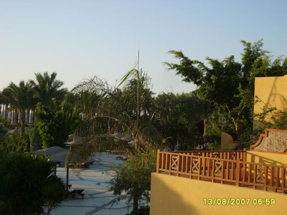Aussicht vom Balkon Grand Makadi