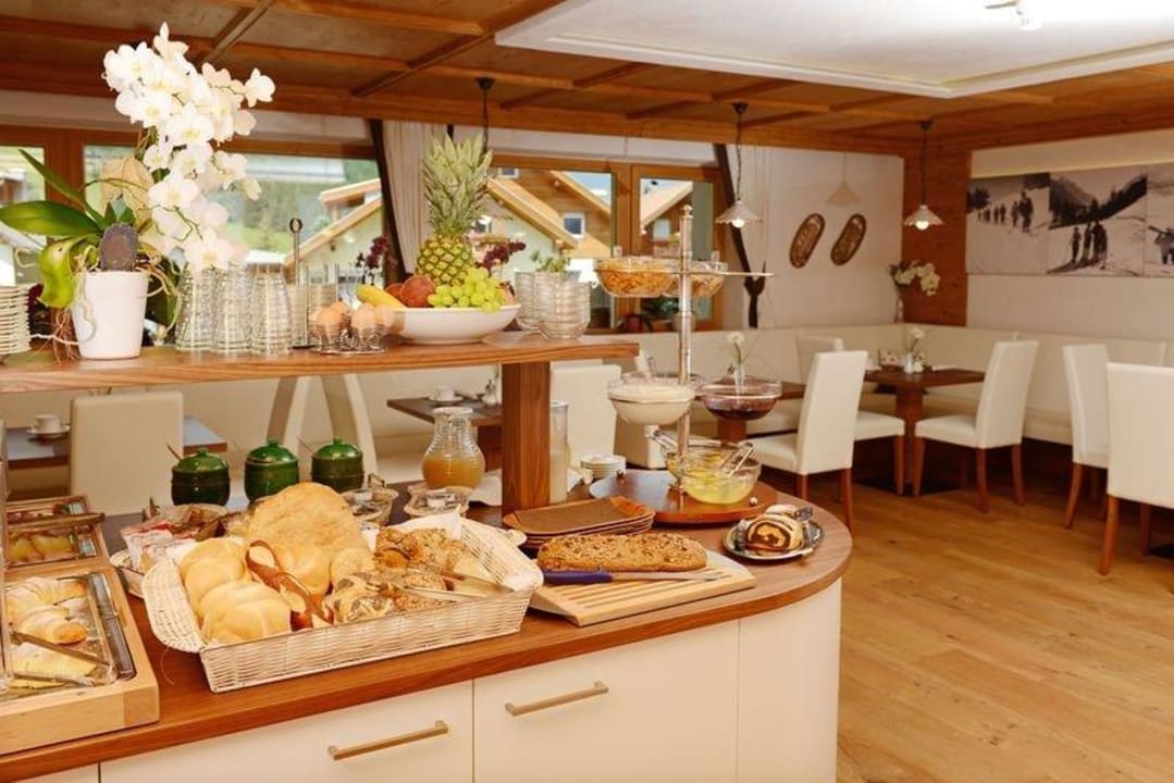 Sala colazione Apart Residence Rautal