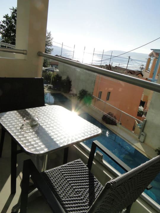 Blick vom Hotelzimmer Hotel Corissia Princess