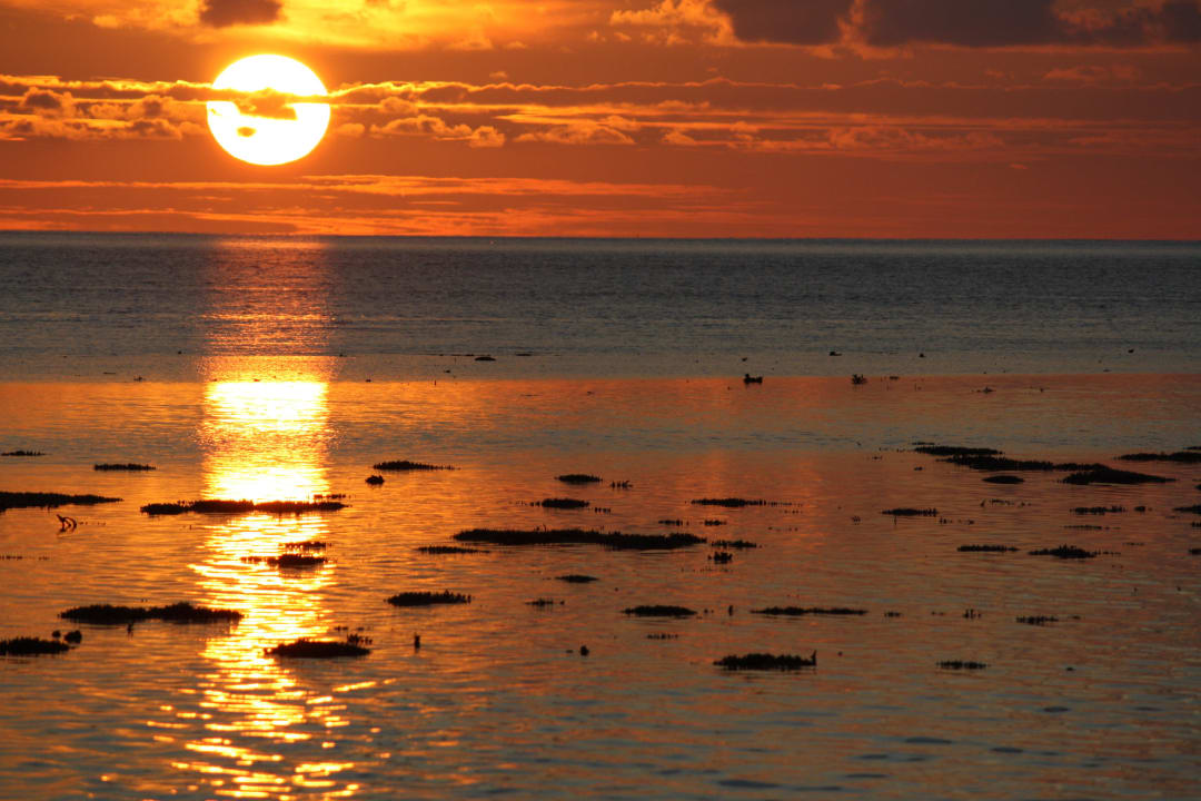 Sonnenuntergang bei Ebbe ananea Diamonds Athuruga