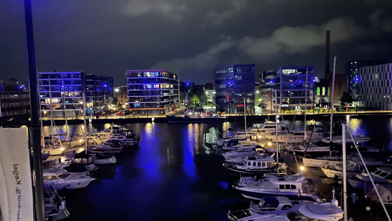 Ausblick im-jaich Boardinghouse Bremerhaven