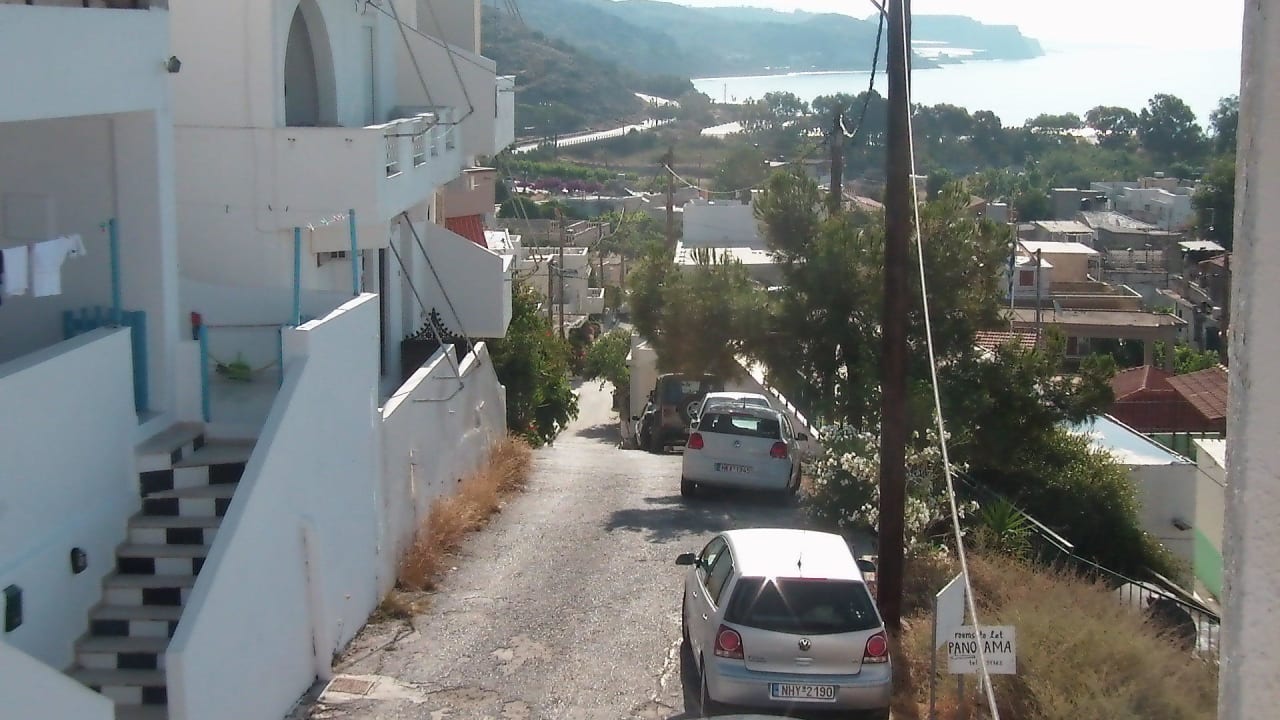Ausblick hintenraus Hotel big BLUE