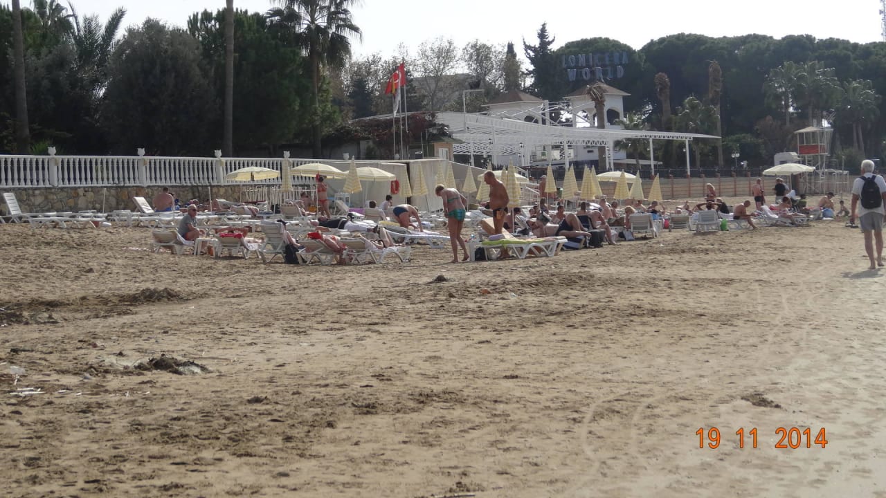 Sehr gepflegter Strand, einladend Alaiye Resort & Spa