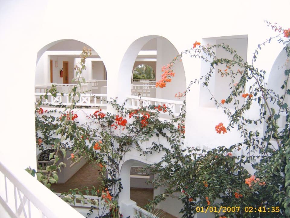 Die Gänge zu den Zimmern  Hotel Djerba Resort