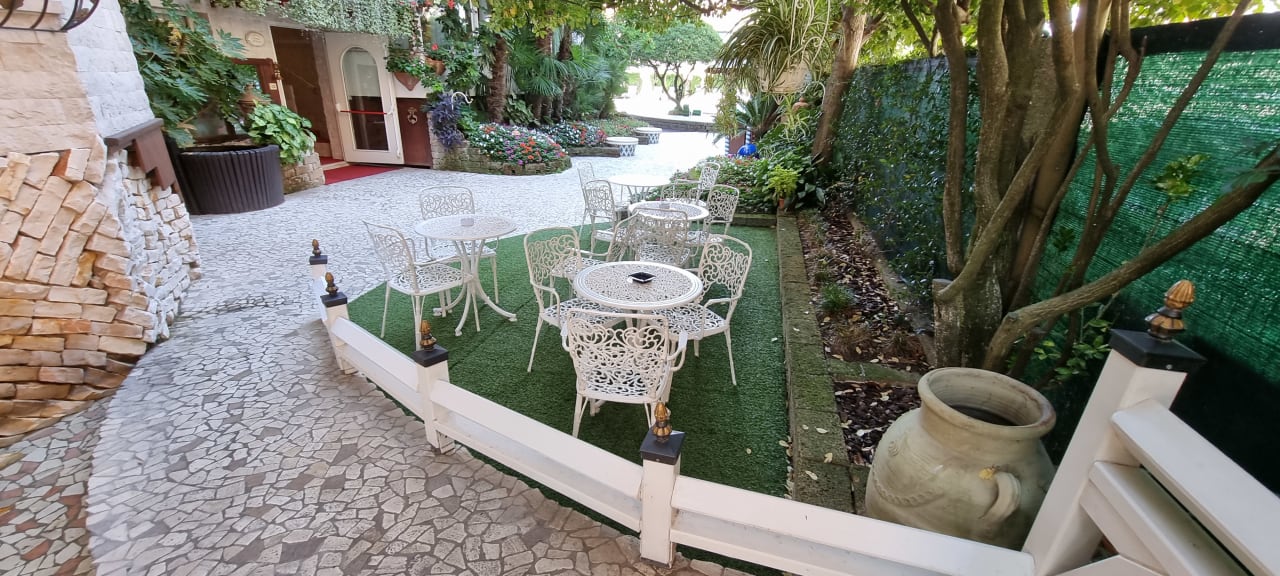 Gartenanlage Milton Boutique Hotel