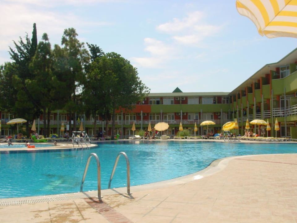 Pool mit Blick zum Hotel Lonicera Resort & Spa Hotel