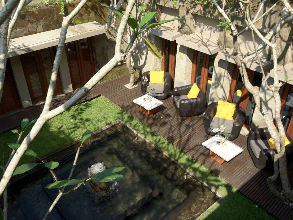 Outdoor Lounge Maya Ubud Resort & Spa Bali