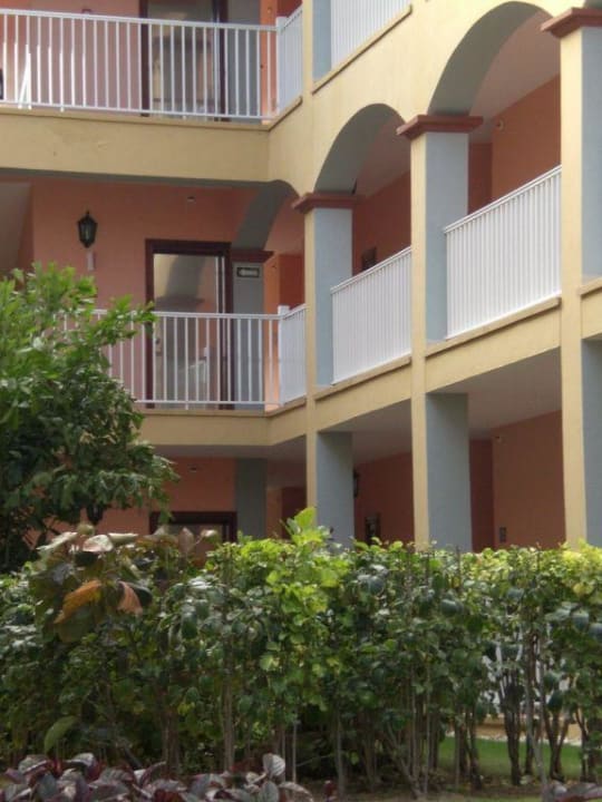 Innenhof bei den Hotelzimmern Hotel Riu Yucatan