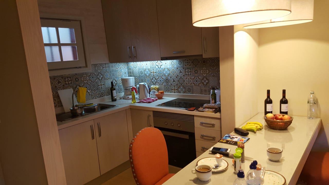 Kleine Küche mit allem was man braucht... Apartments Ambassador