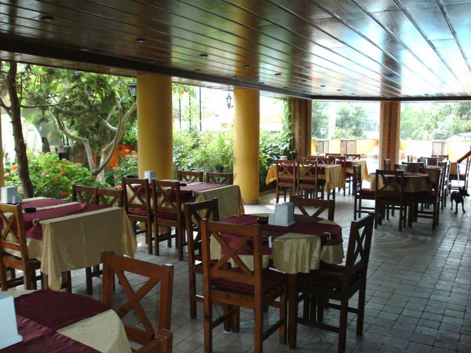 Sitzgelegenheit auf der Terrasse Atak Apart Hotel