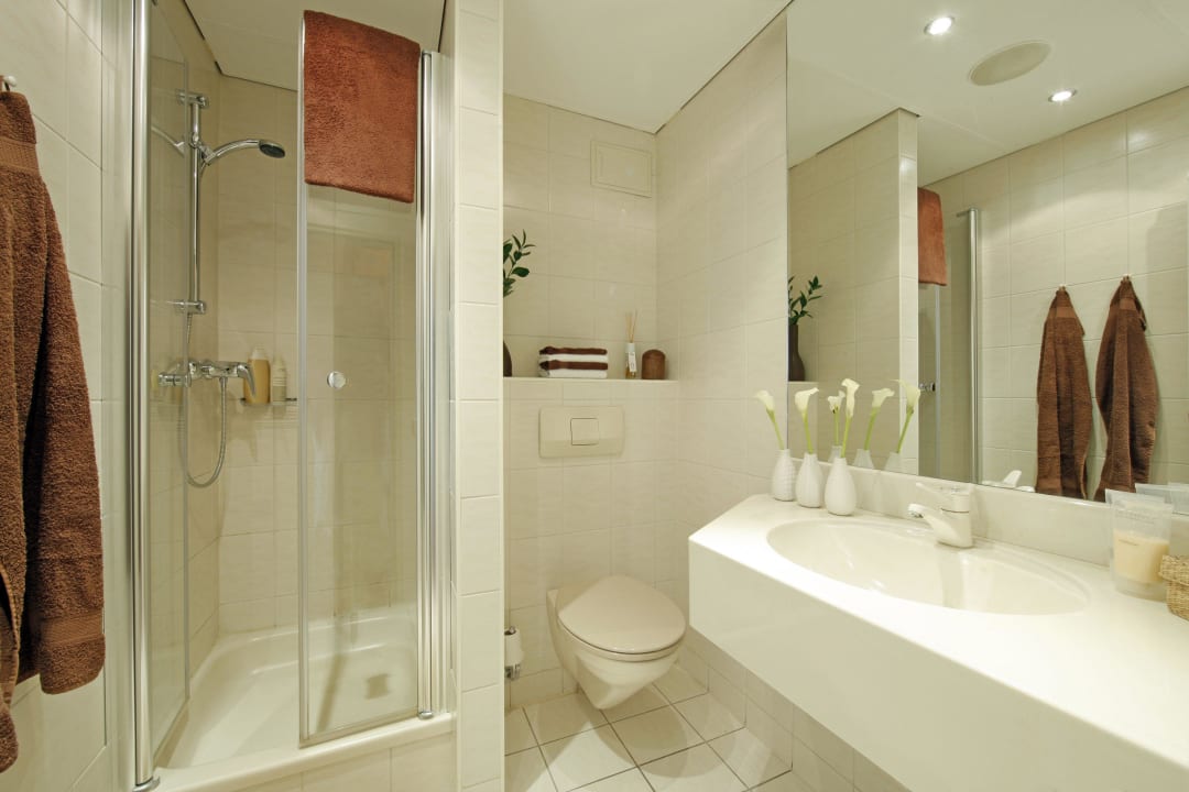 Badezimmer Hotel Hessischer Hof Residenz