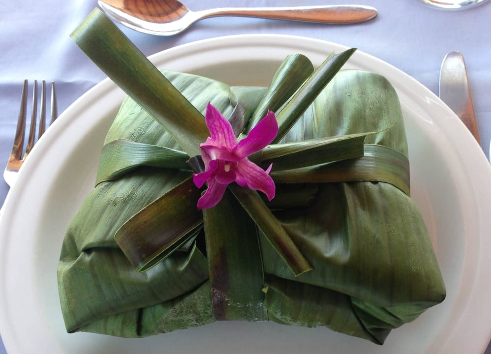 Liebevoll verpacktes Mittagessen Villa Safira Ayurveda Residence