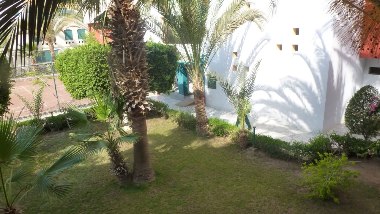 Blick zum Health Center Arabia Azur Resort