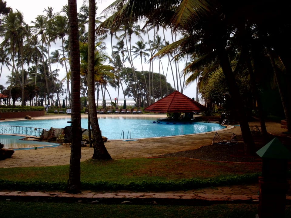 Ausblick auf den Pool von unserem Zimmer aus Royal Palms Beach Hotel