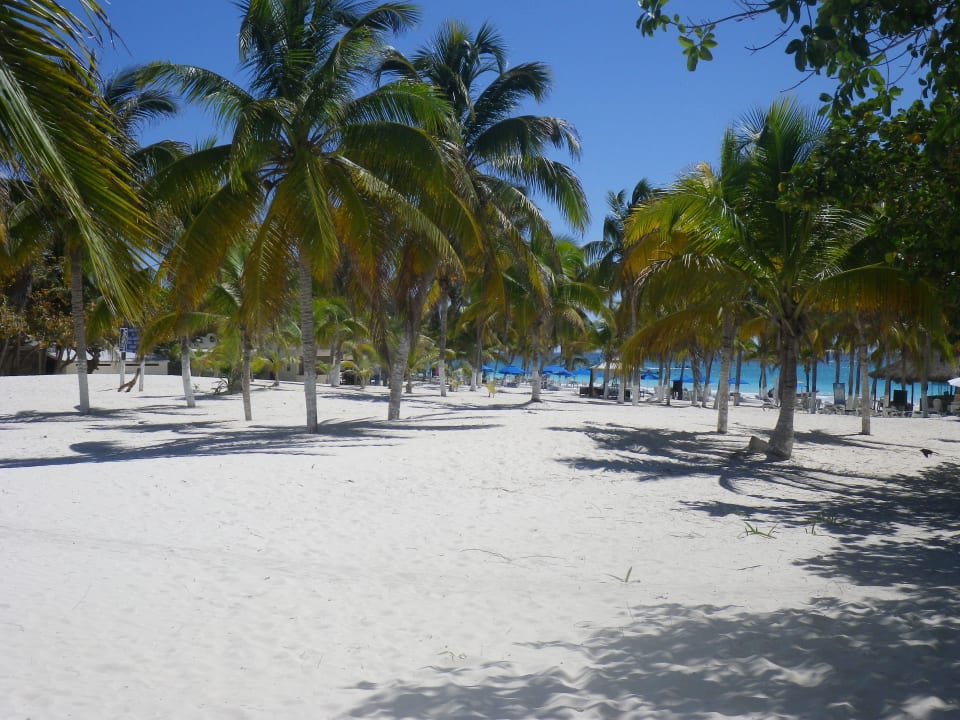Traumstrand vor El Paraiso Hotel El Paraiso Tulum