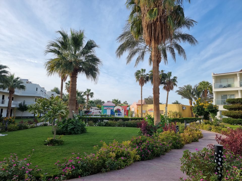 Gartenanlage Amarina Abu Soma Resort & Aquapark