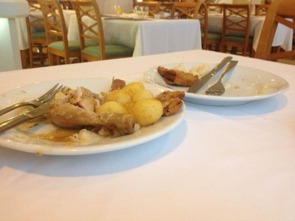 Teller wurden nur selten abgeräumt Millor Sol