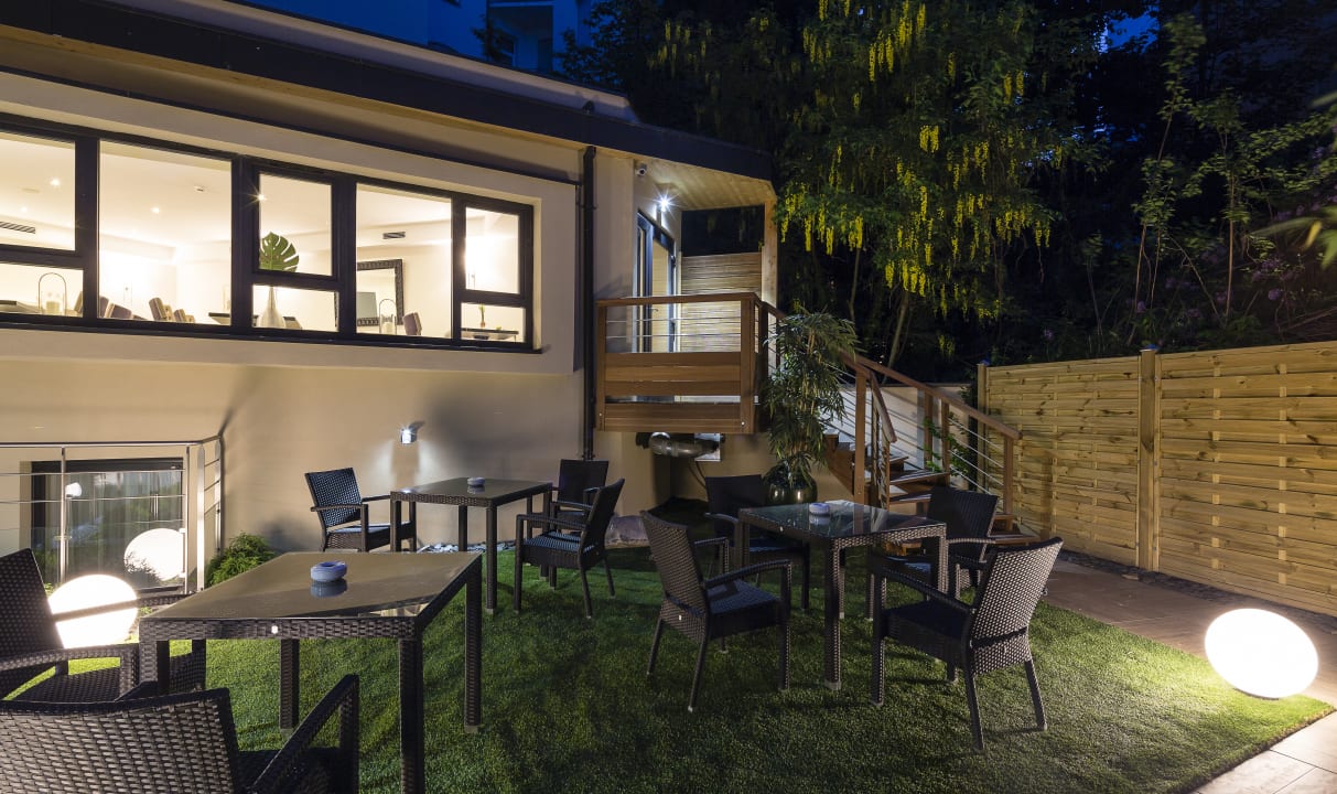 Gartenanlage Hôtel Des Princes