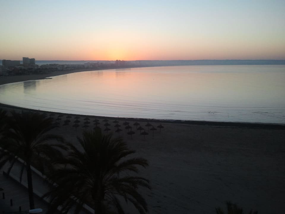 Blick vom Balkon Zimmer 412 Hotel Las Arenas