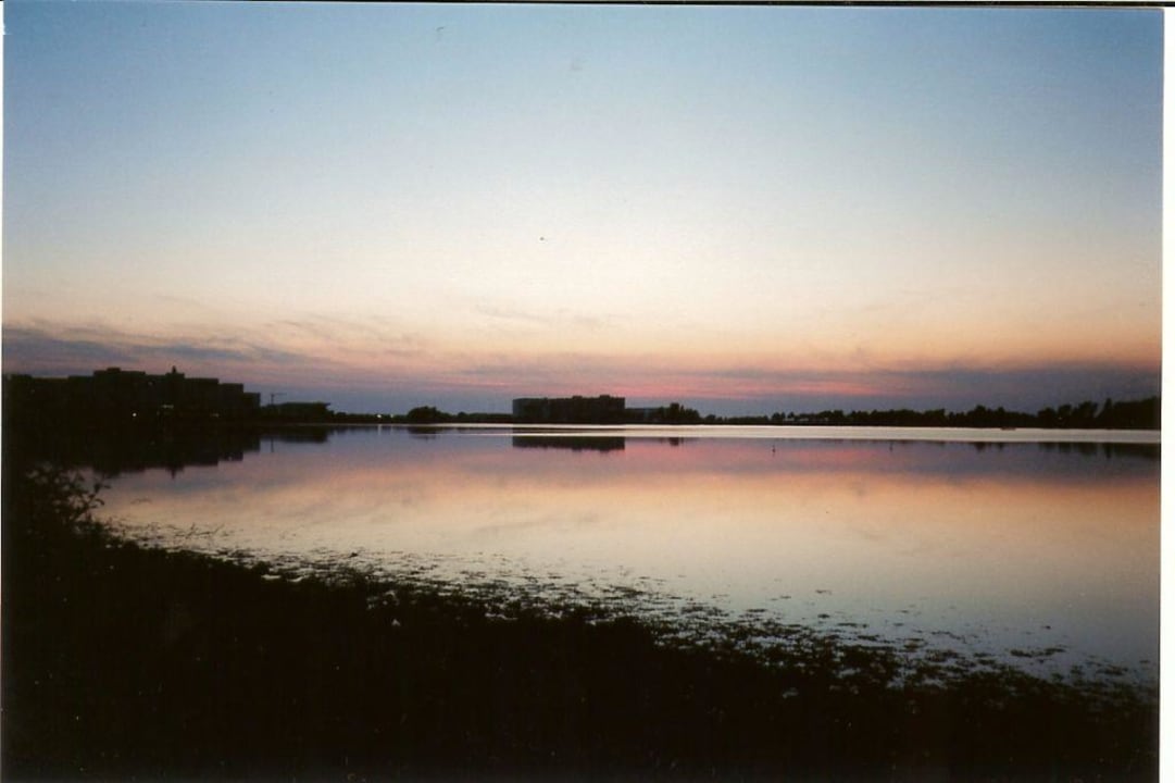 vom Hafen aus gesehen Heiligenhafen Ferienpark