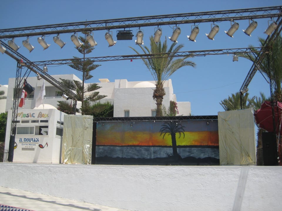 Animationsbühe  Hotel El Mouradi Djerba Menzel