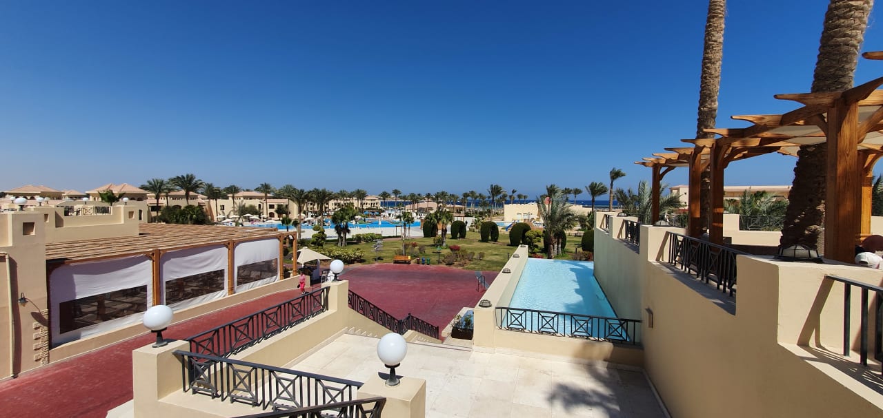 Ausblick Cleopatra Luxury Resort Makadi Bay