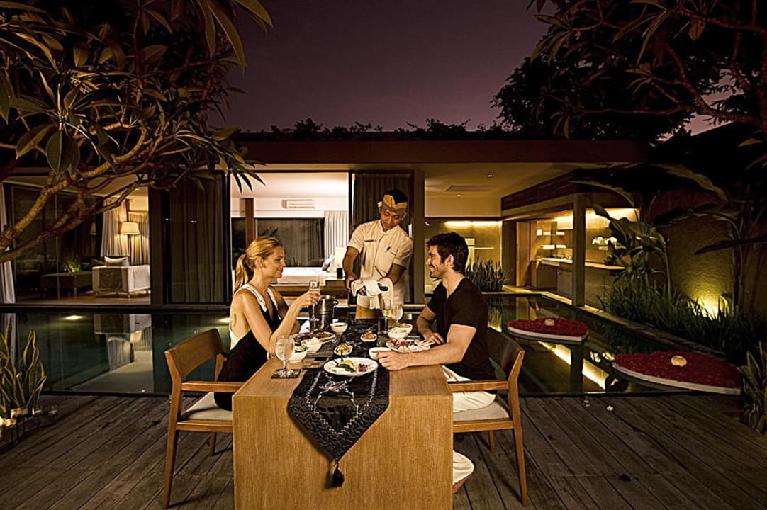 Romantic candle light dinner in villa Ziva a Boutique Villa