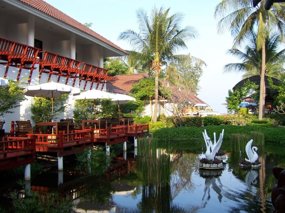 Blick von der Lobby Richtung Pool Hotel The Privacy Beach Resort & Spa
