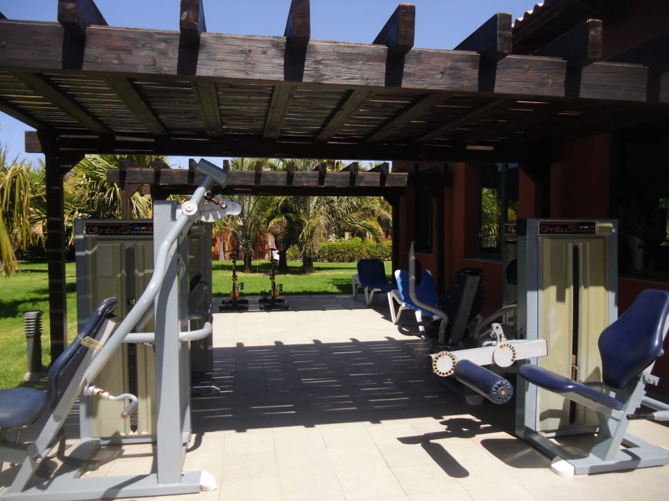 Fitnessraum außen La Palma Princess