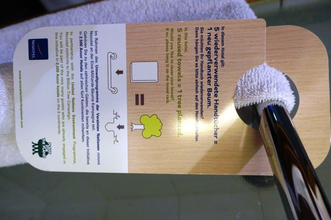 Leider nur unerfülltes Versprechen Novotel Hamburg City Alster