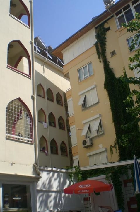 Blick vom Pool Hotel Aslan City Kleopatra