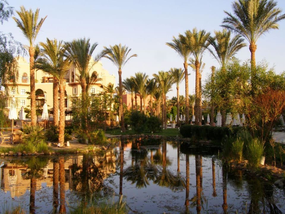 Teich beim "Sunset Grill" Makadi Palace