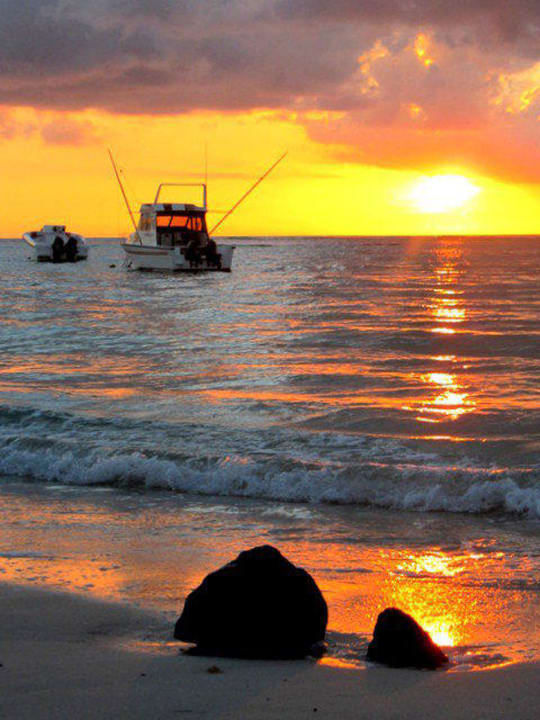 Sonnenuntergang Pearle Beach Resort & Spa