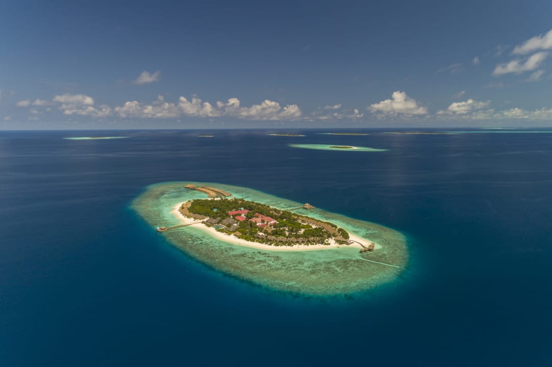 Ausblick Kudafushi Resort & Spa
