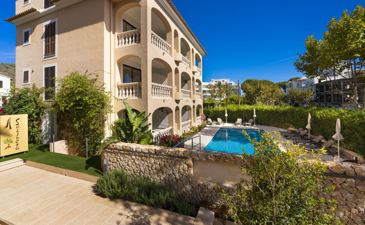 Außenansicht Apartamentos S'Olivera