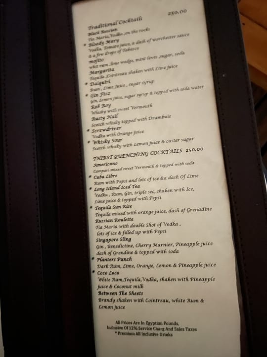 Gastro Baron Palace Sahl Hasheesh