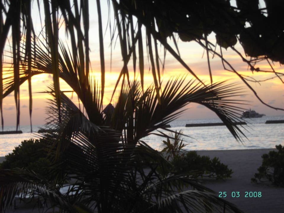 Abends auf Olhuveli Sun Siyam Olhuveli